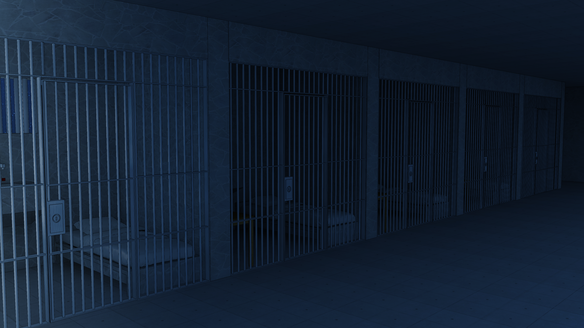 フリー素材 背景】刑務所 牢屋 | DIMENSHOP 素材部